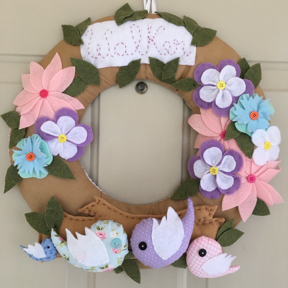 Custom Surname Wreath